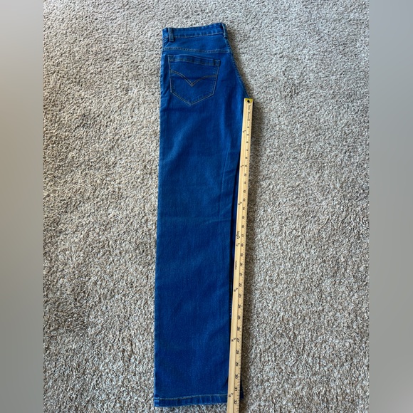 Glaston men’s  Jean smart comfort fit metal rivet pkt stretch denim Size 34 - Picture 4 of 10